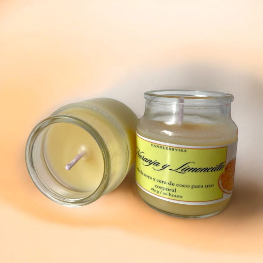 Naranja & Limoncillo Body Candle - vela corporal